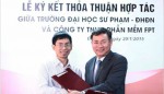 Trường Đại học Sư phạm – ĐH Đà Nẵng và Công ty TNHH phần mềm FPT kí kết thỏa thuận hợp tác