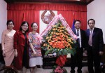 Trường Đại học Sư phạm: Thăm và chúc mừng ngày Quốc khánh Lào tại Tổng Lãnh sự quán CHDCND Lào - Đà Nẵng
