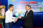 Trường ĐHSP- ĐHĐN: Gần 100 lưu học sinh học tiếng Việt tham gia Lễ Khai giảng và sinh hoạt chính trị đầu khóa năm học 2019 - 2020