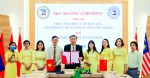 Lễ ký kết MOU giữa Trường Đại học Sư phạm - Đại học Đà Nẵng và Trường Đại học Dân tộc Quý Châu (Trung Quốc)