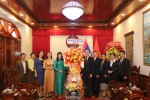 Thăm và chúc mừng ngày Quốc khánh nước Cộng Hòa Dân chủ Nhân dân Lào