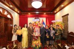Chúc mừng Tổng Lãnh sự quán Lào tại Đà Nẵng nhân dịp Tết cổ truyền Bunpimay