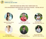 Sinh viên Trường Đại học Sư phạm – Đại học Đà Nẵng được nhận học bổng NEVER GIVE UP năm học 2023- 2024