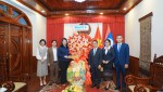 LÃNH ĐẠO TRƯỜNG ĐẠI HỌC SƯ PHẠM – ĐẠI HỌC ĐÀ NẴNG THĂM VÀ CHÚC MỪNG TỔNG LÃNH SỰ QUÁN LÀO TẠI ĐÀ NẴNG NHÂN KỶ NIỆM 49 NĂM QUỐC KHÁNH NƯỚC CHDCND LÀO