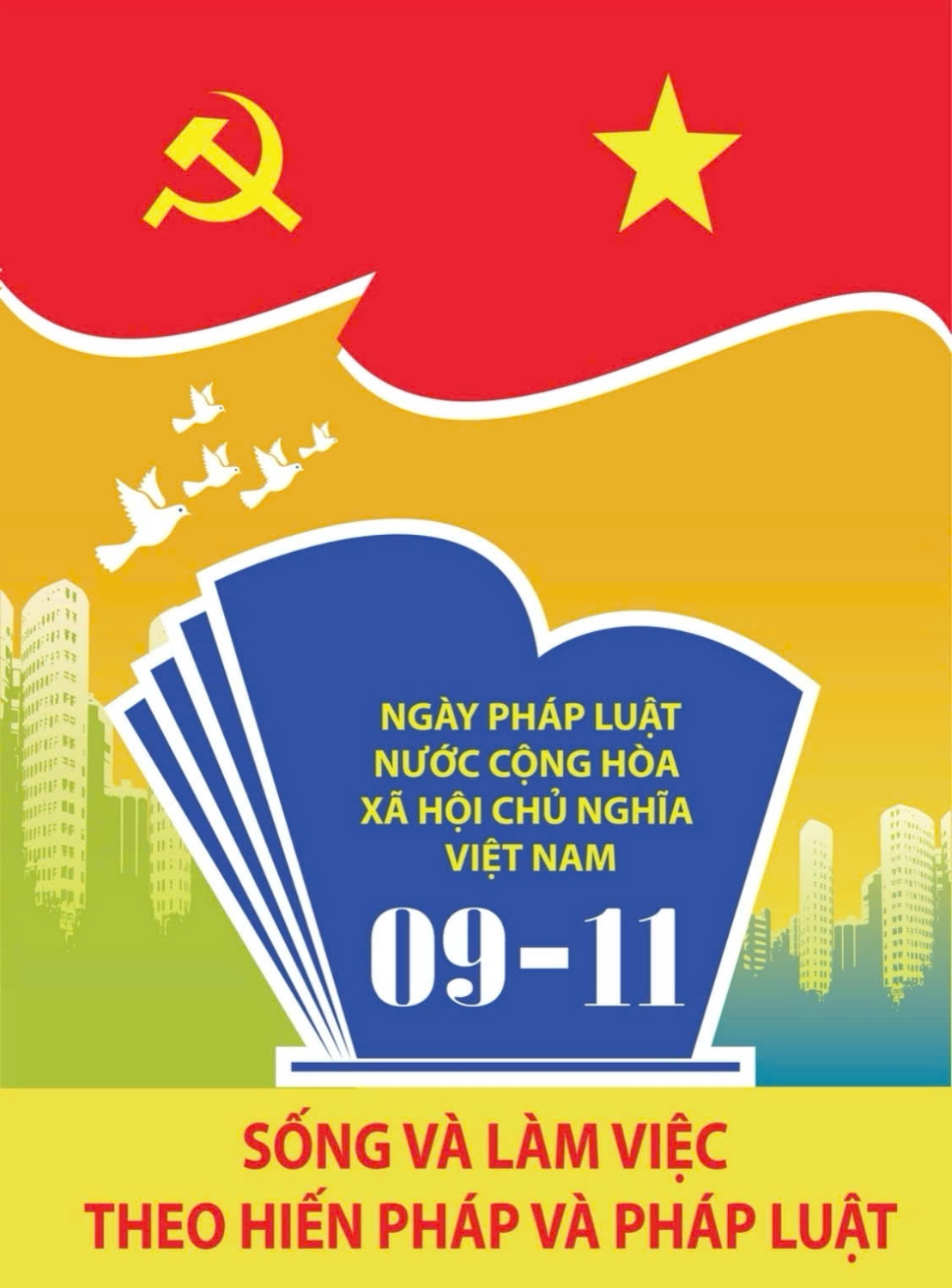 Tuyên truyền ngày Pháp luật Việt Nam (09/11) trường Đại học Sư phạm – Đại học Đà Nẵng