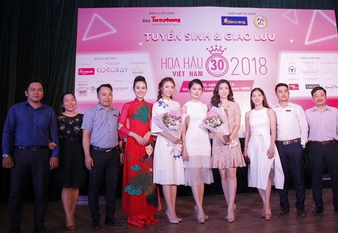 Giao lưu cùng tour tuyển sinh Hoa hậu Việt Nam 2018