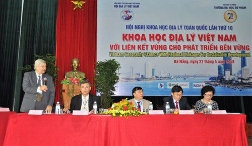 Hội nghị khoa học Địa lý toàn quốc lần thứ 10 với chủ đề Khoa học Địa lý Việt Nam với liên kết vùng cho phát triển bền vững.