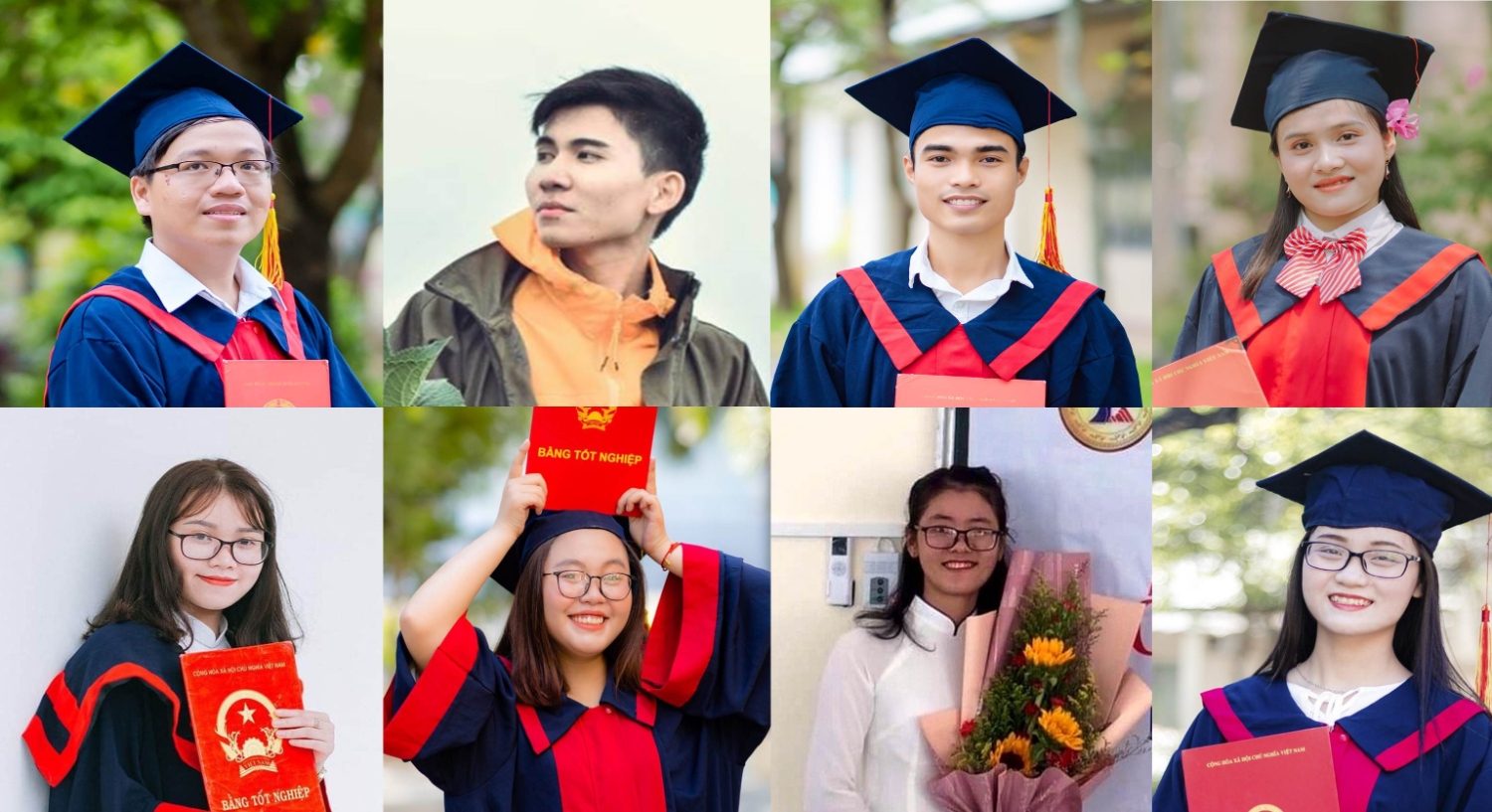 Chân dung 8 sinh viên đạt thành tích Xuất sắc tốt nghiệp khóa 15 Trường Đại học Sư phạm – ĐH Đà Nẵng