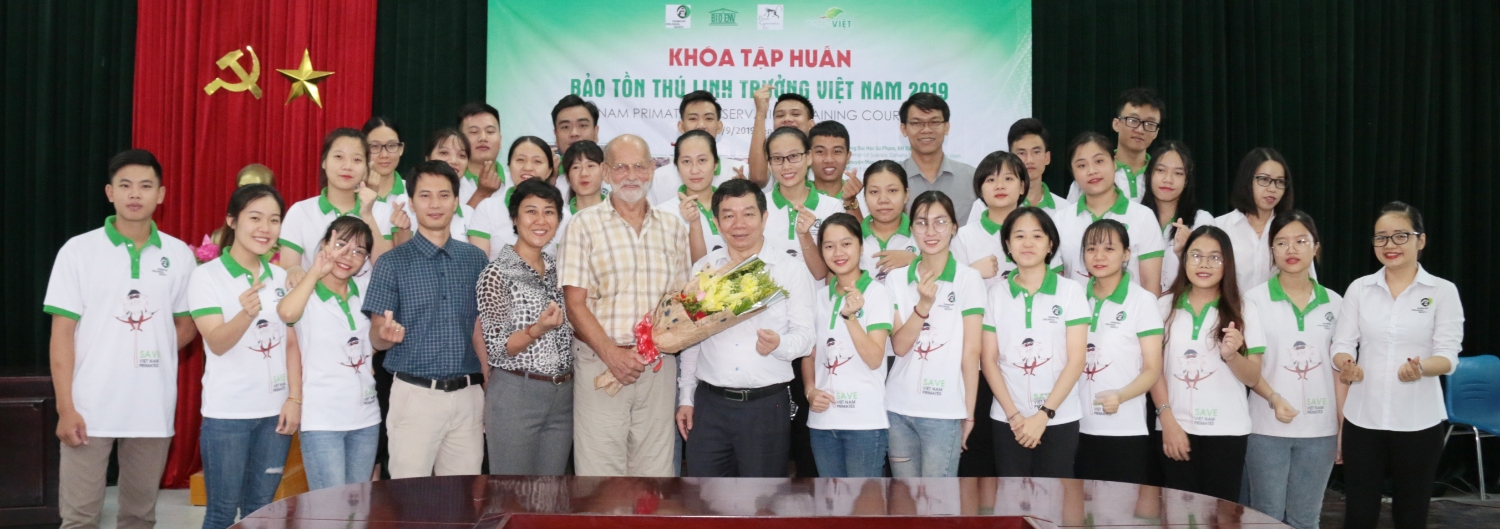 Tập huấn bảo tồn thú linh trưởng Việt Nam năm 2019