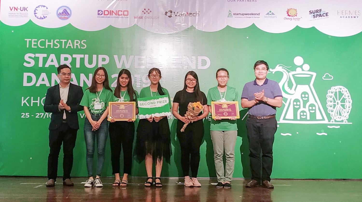 Giải nhì Techstars Startup Weekend Đà Nẵng 2019