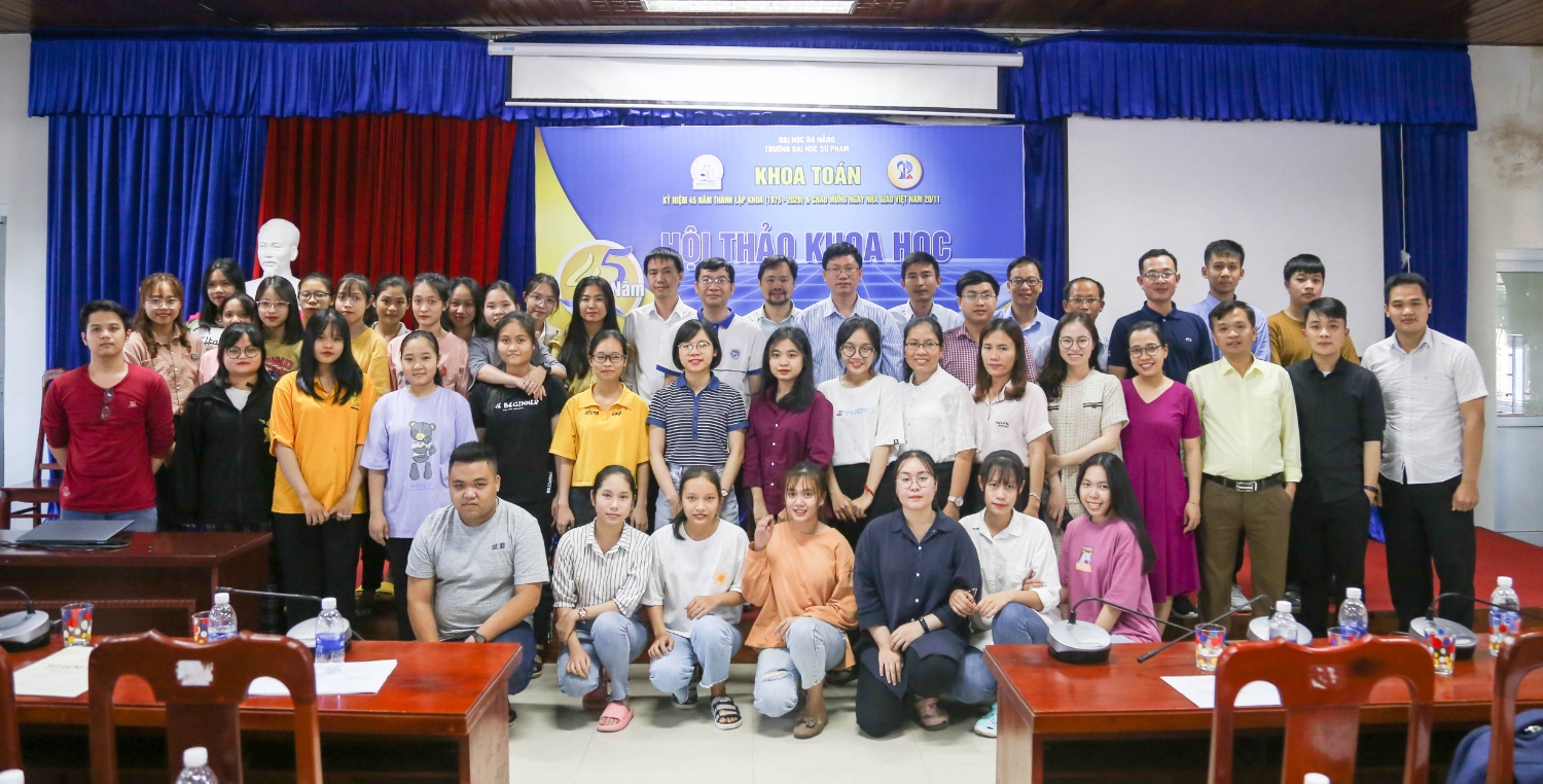 Khoa Toán, Trường ĐH Sư phạm – Đại học Đà Nẵng: Hội thảo khoa học “Toán học và ứng dụng”