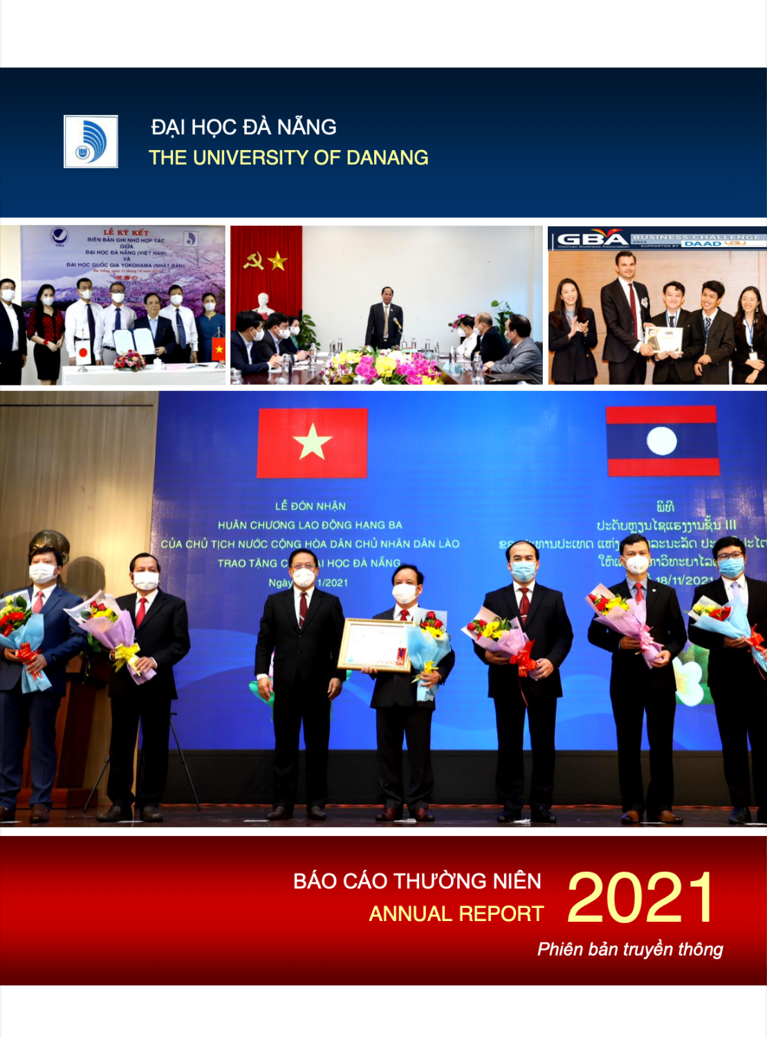 Đại học Đà Nẵng giới thiệu Báo cáo thường niên năm 2021 (Annual Report UD-2021) phiên bản truyền thông
