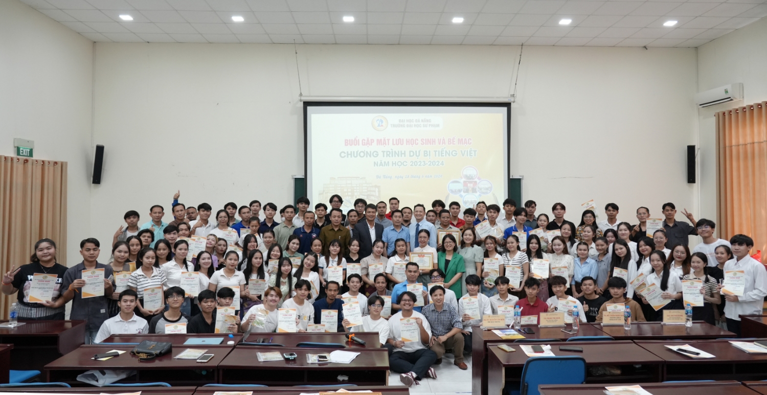 108 lưu học sinh hoàn thành Chương trình Dự bị tiếng Việt năm học 2023-2024