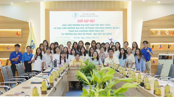 Chào đón sinh viên, học viên Trung Quốc tới học tập tại trường Đại học Sư phạm - ĐHĐN