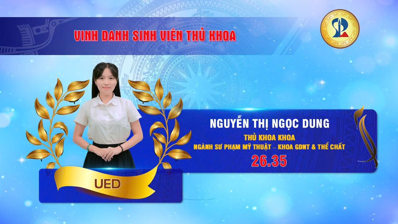 Thu khoa Khoa Nghe thuat và TC Nguyen Thi Ngoc Dung