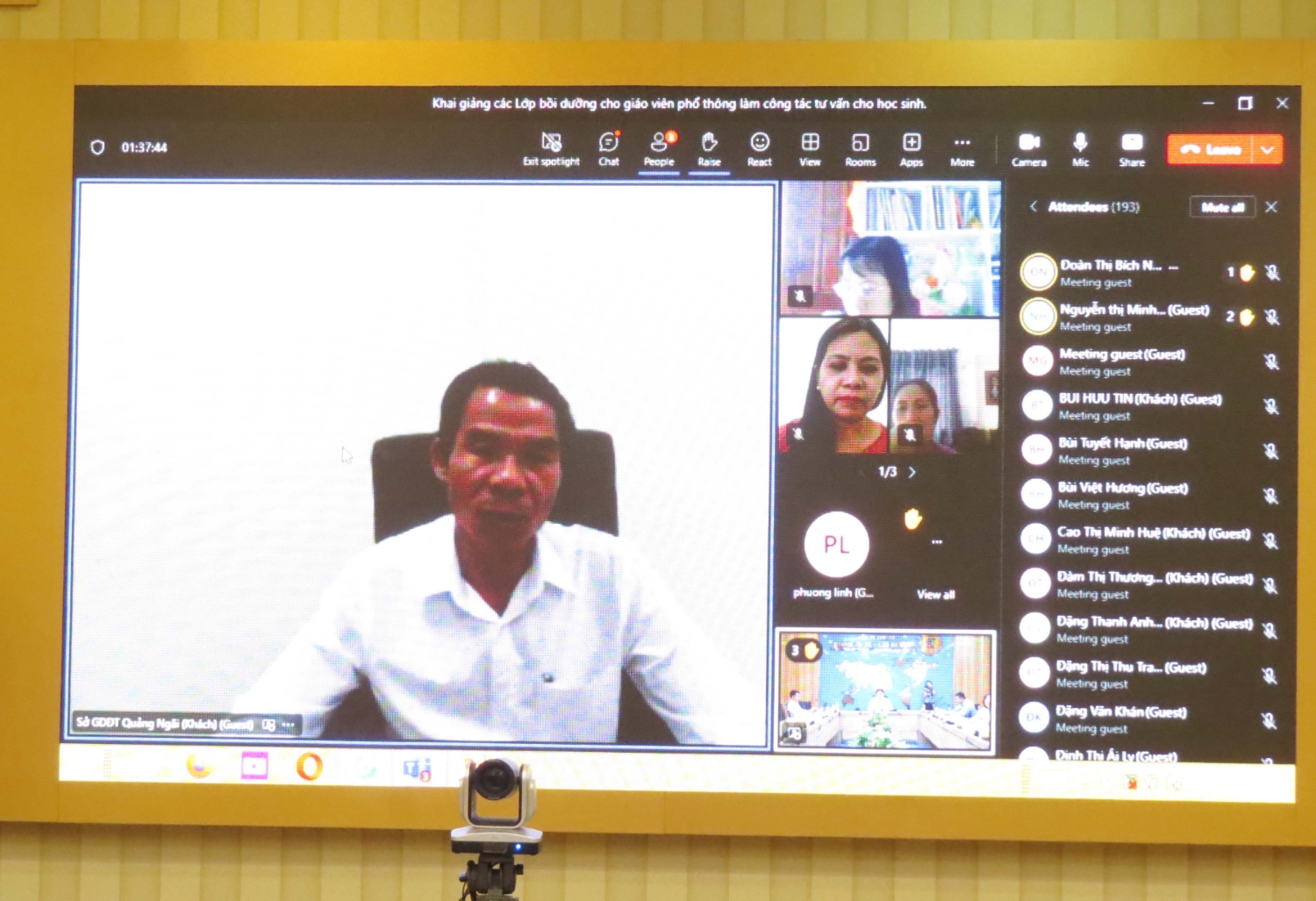 Khai giang lop boi duong GV Quang Ngai 03