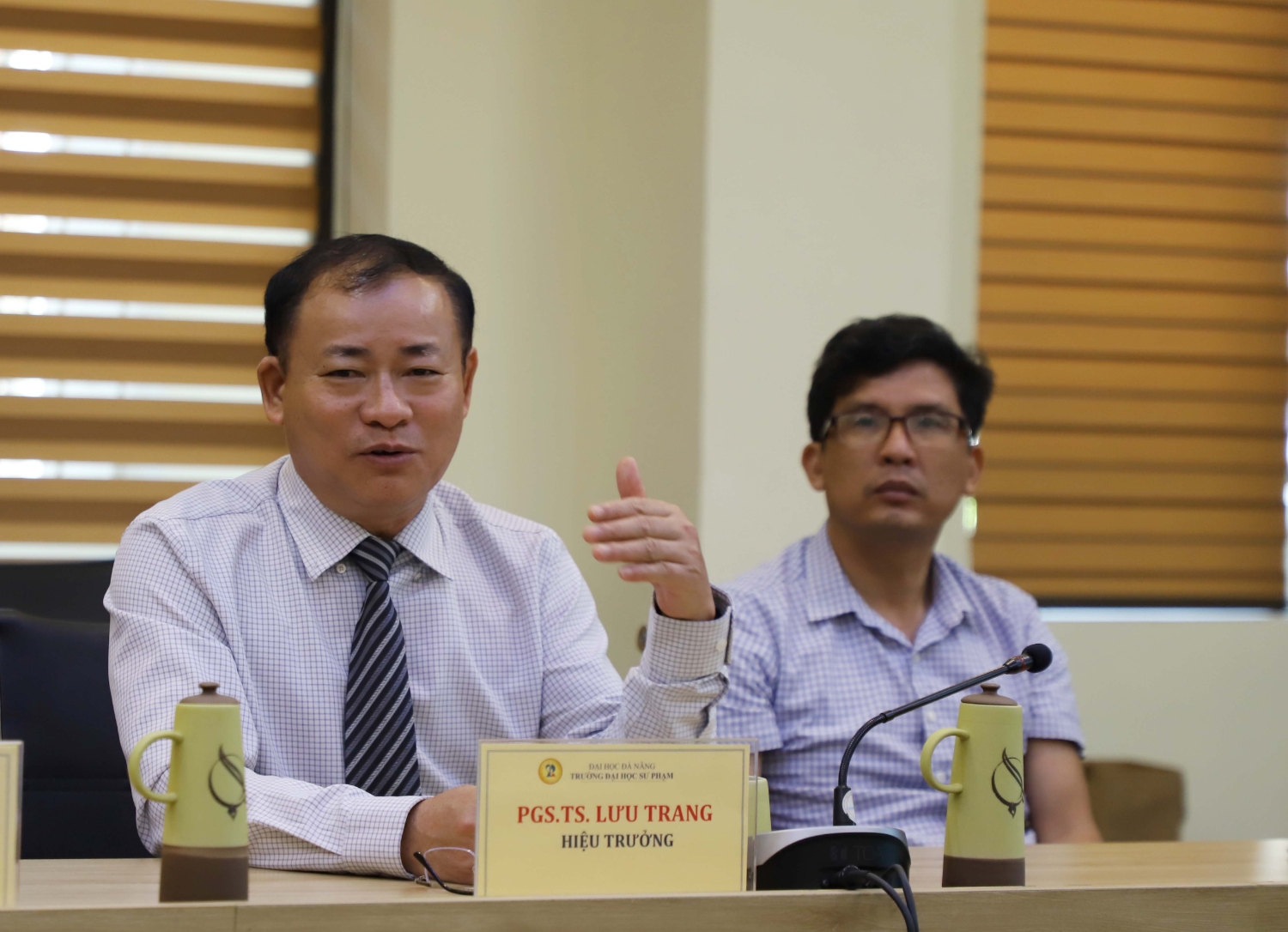 Truong DHSP Da Nang ky hop tac voi Truong DHSP TP HCM 11