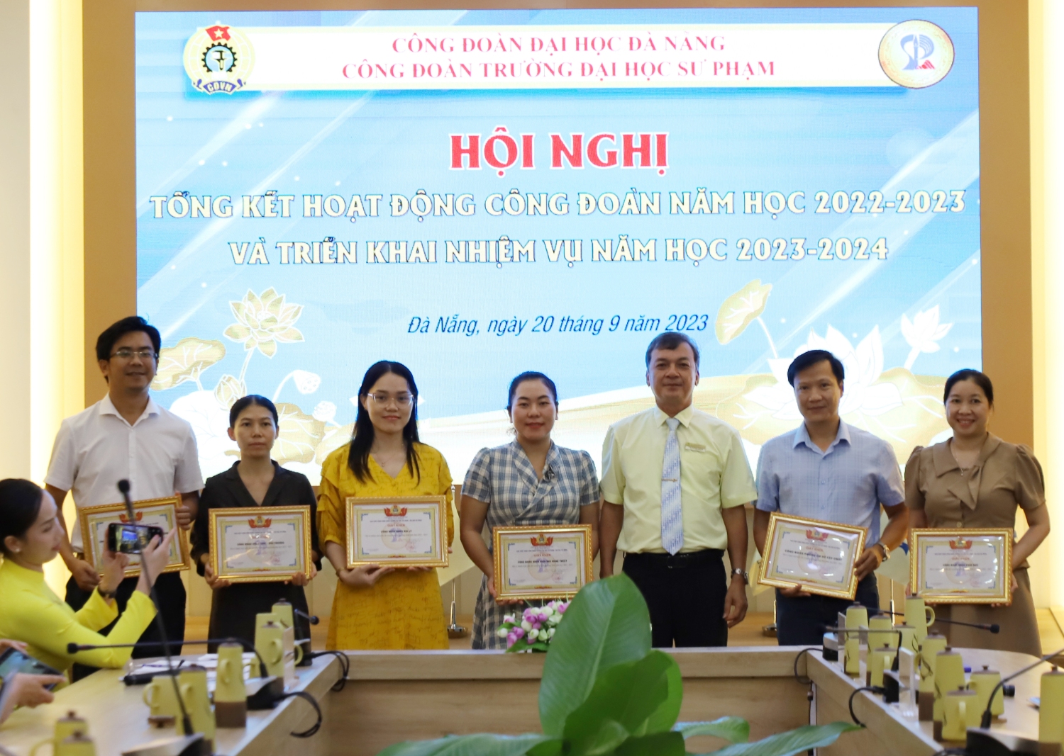 Cong doan Truong Dai hoc Su pham DHDN 13