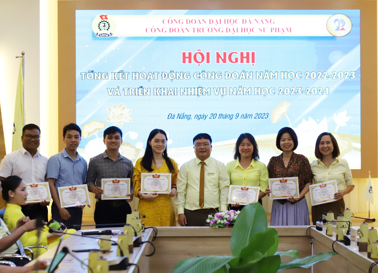 Cong doan Truong Dai hoc Su pham DHDN 23