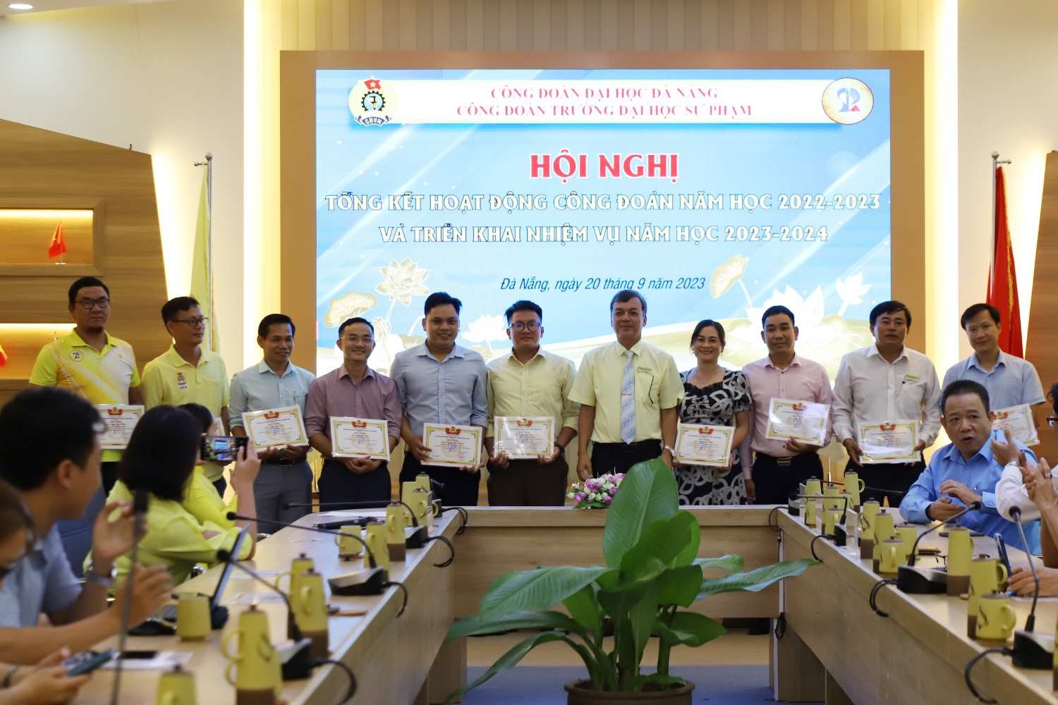 Cong doan Truong Dai hoc Su pham DHDN 26