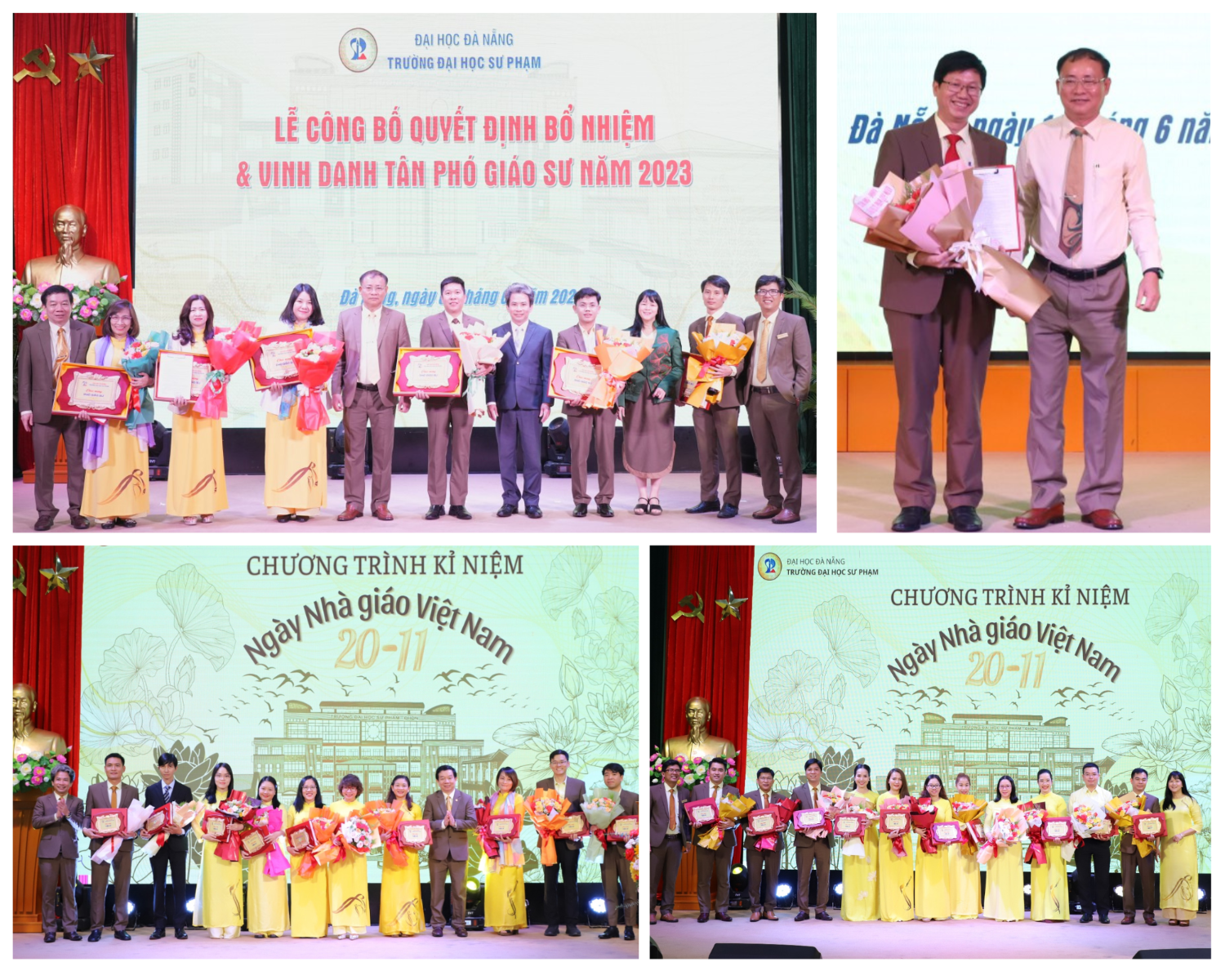 01 03 UED 10 dau an 2023 Vinh danh tan Pho giao su tien si