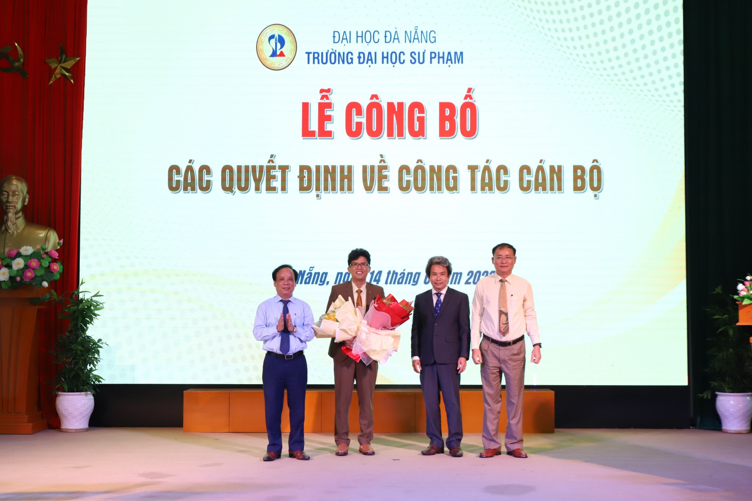 01 10 dau an 2023 Trao quyet dinh bo nhiem PHT Phan Duc Tuan