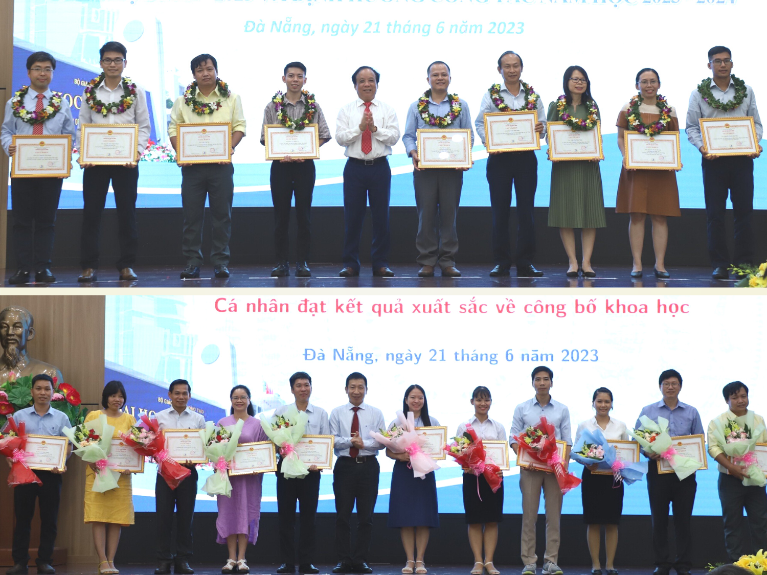 06 01 UED 10 dau an 2023 Giang vien duoc vinh danh trong linh vuc nghien cuu khoa hoc