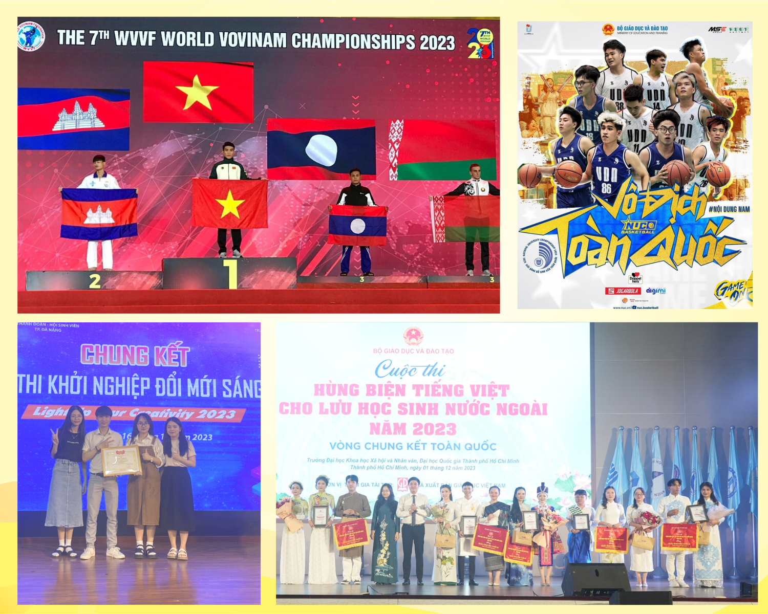 08 01 Sinh vien Truong Dai hoc Su pham DHDN dat thanh tich cao tai cac cuoc thi