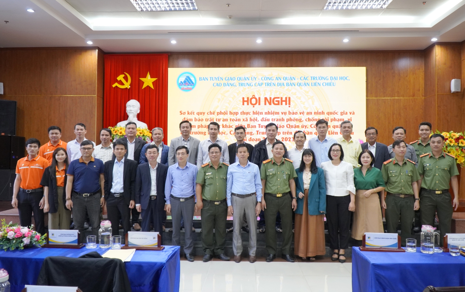 Truong Dai hoc Su pham – DHDN nhan giay khen ve cong tac dam bao ANQG va TTATXH tren linh vuc giao duc 03