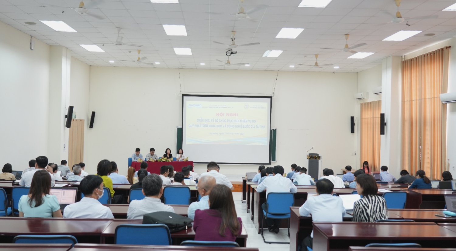 Hoi nghi trien khai nhiem vu Quy Nafosted 01