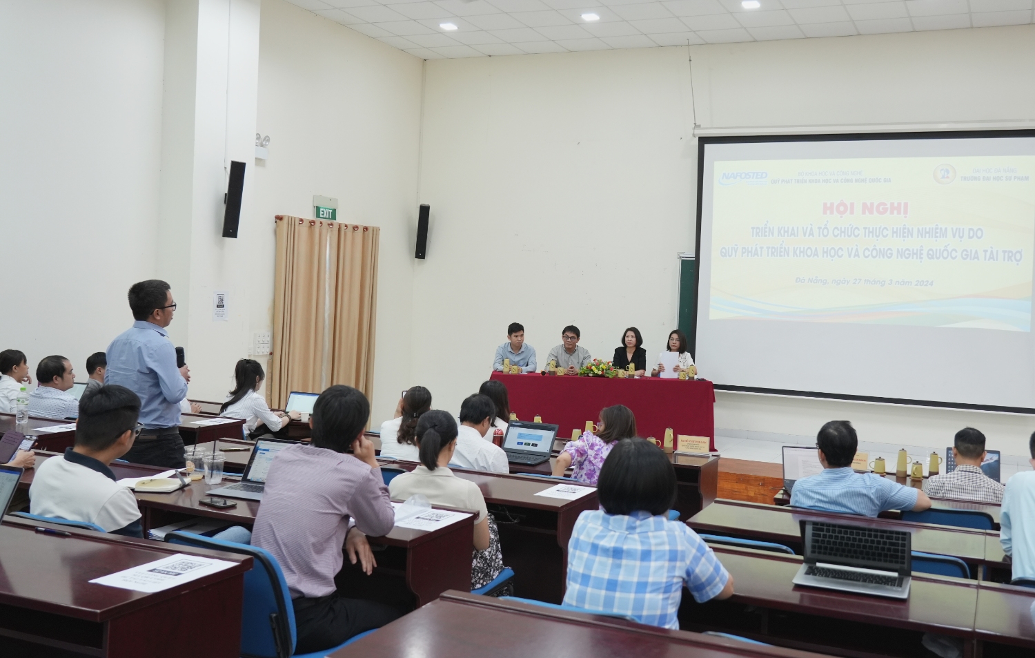 Hoi nghi trien khai nhiem vu Quy Nafosted 03